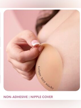 Cake Silicone Bra Cocoa Nipple Covers